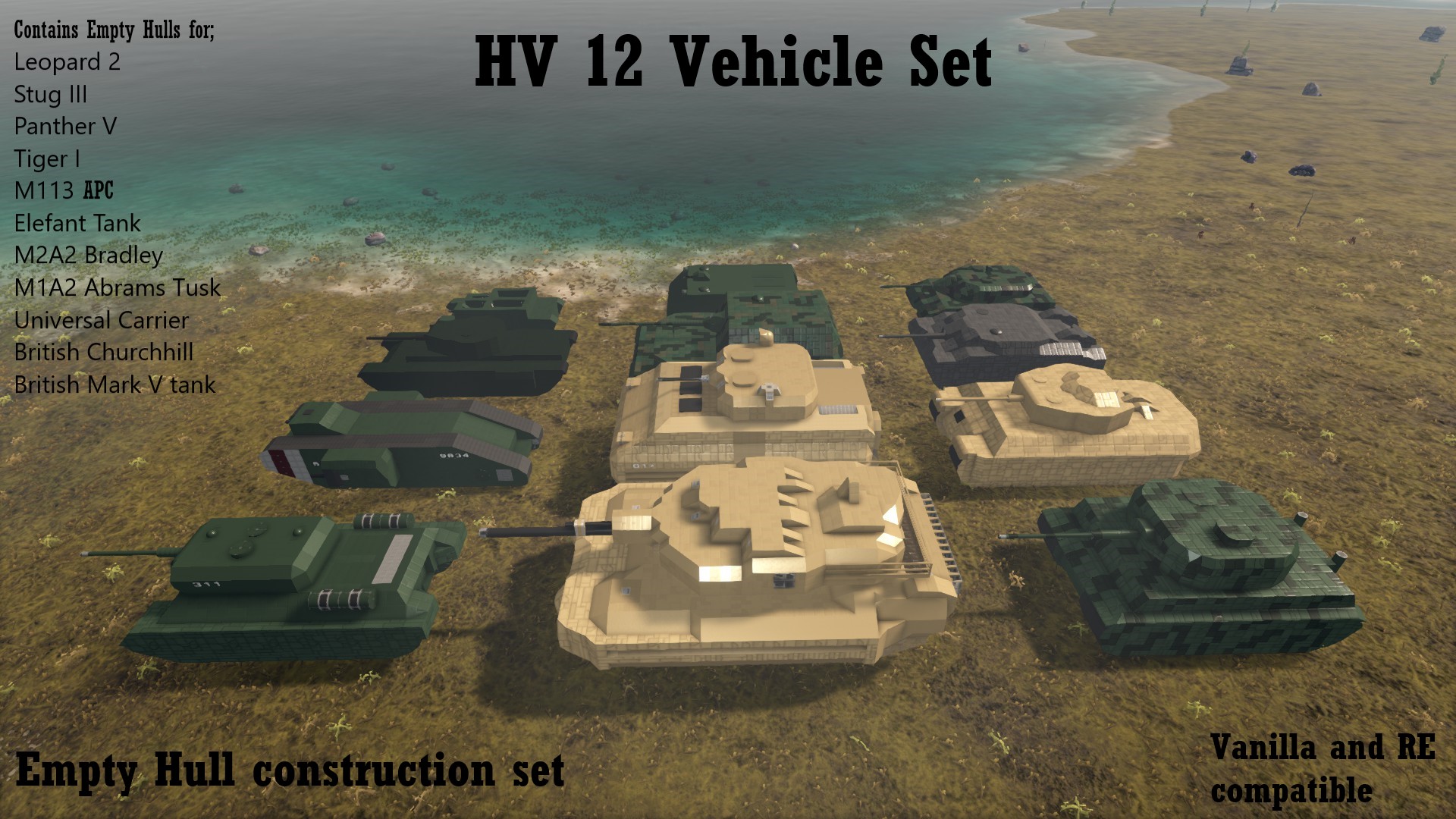 HV 12 Vehicle Set