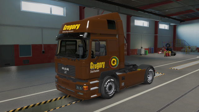 Gregory Distribution MAN F2000 Paint skin