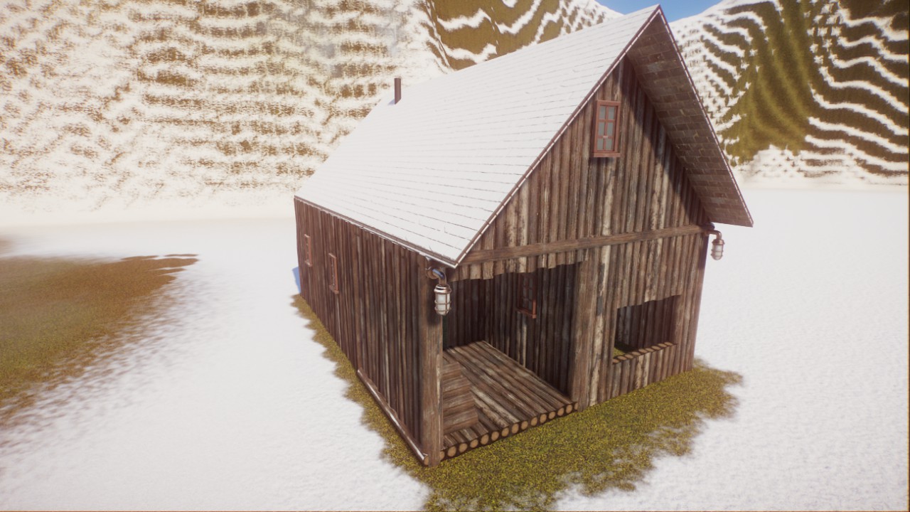 Rustic Cabin with Sheltered Porch