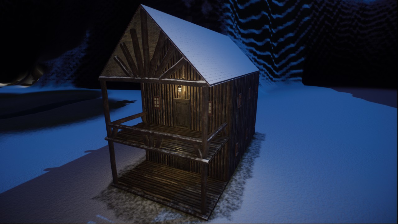 Rustic Two-Story Cabin