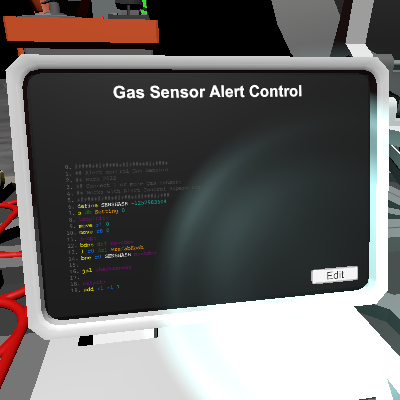 Alert Control Gas Sensor