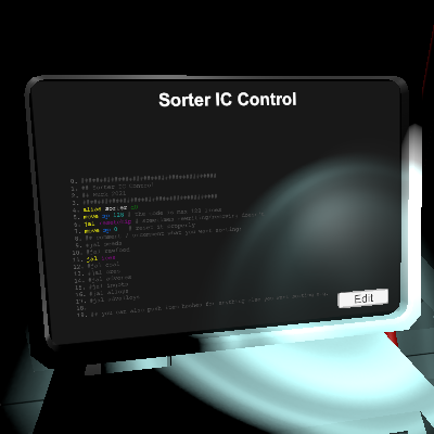 Sorter IC Control