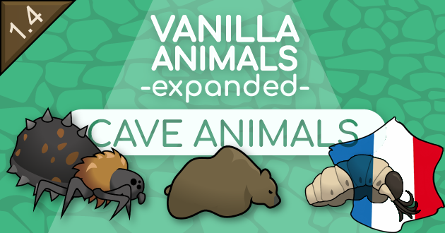 Vanilla Animals Expanded — Caves [Fr]