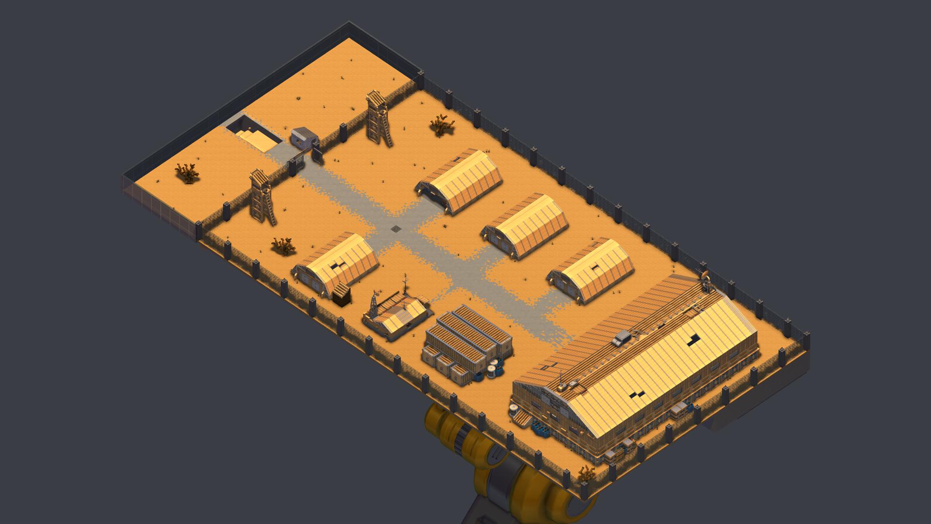 Military base hide and seek
