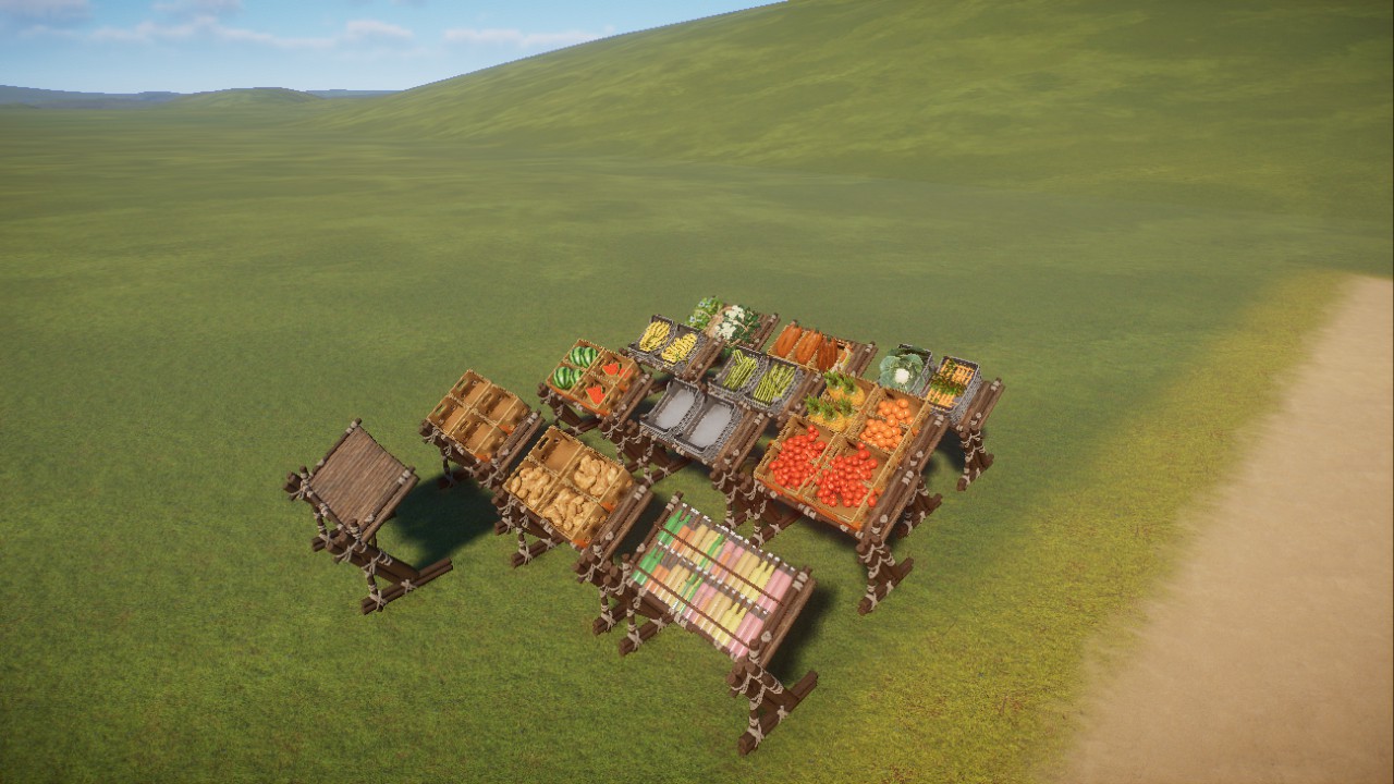 Nomja´s Markt Tische