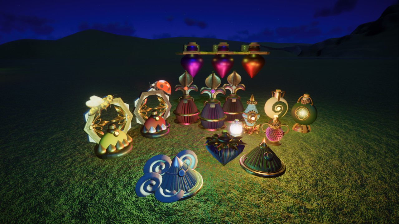 More Alchemy Potion Bottles