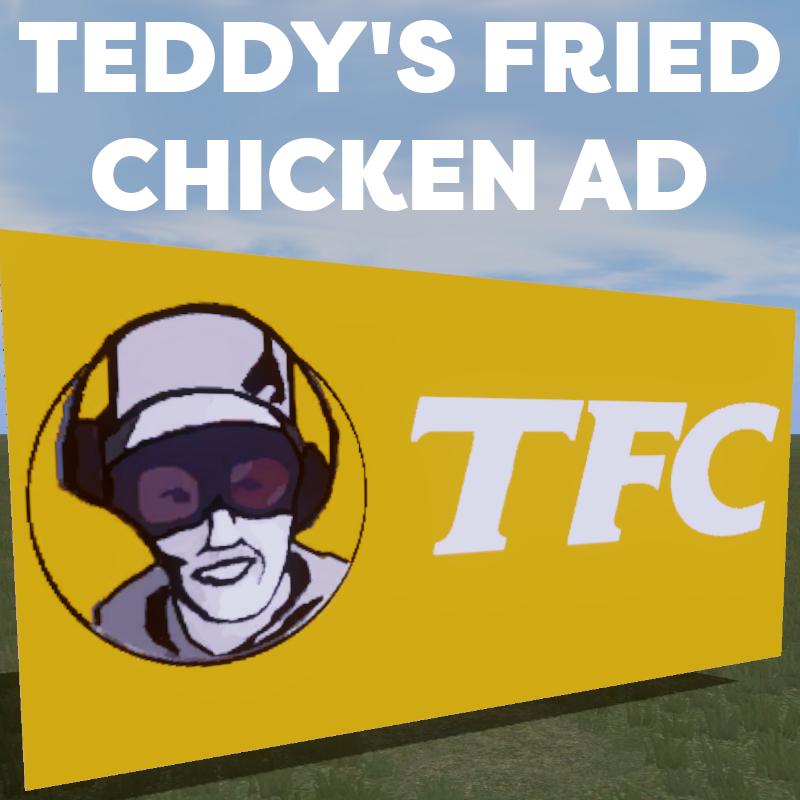 Teddy's Fried Chicken billboard preview