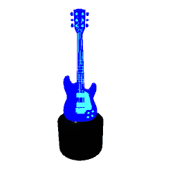 guitar lamp-music