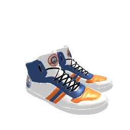 Hockey team tennis shoes-oilers