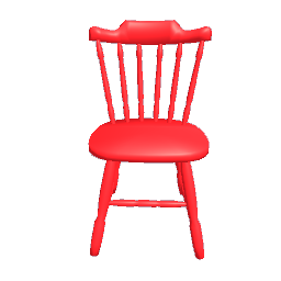 Canadian red dining chair preview