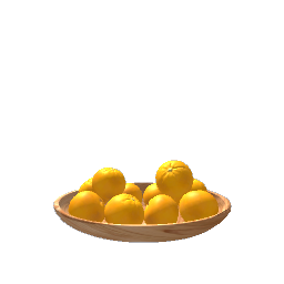 Dish of oranges 4