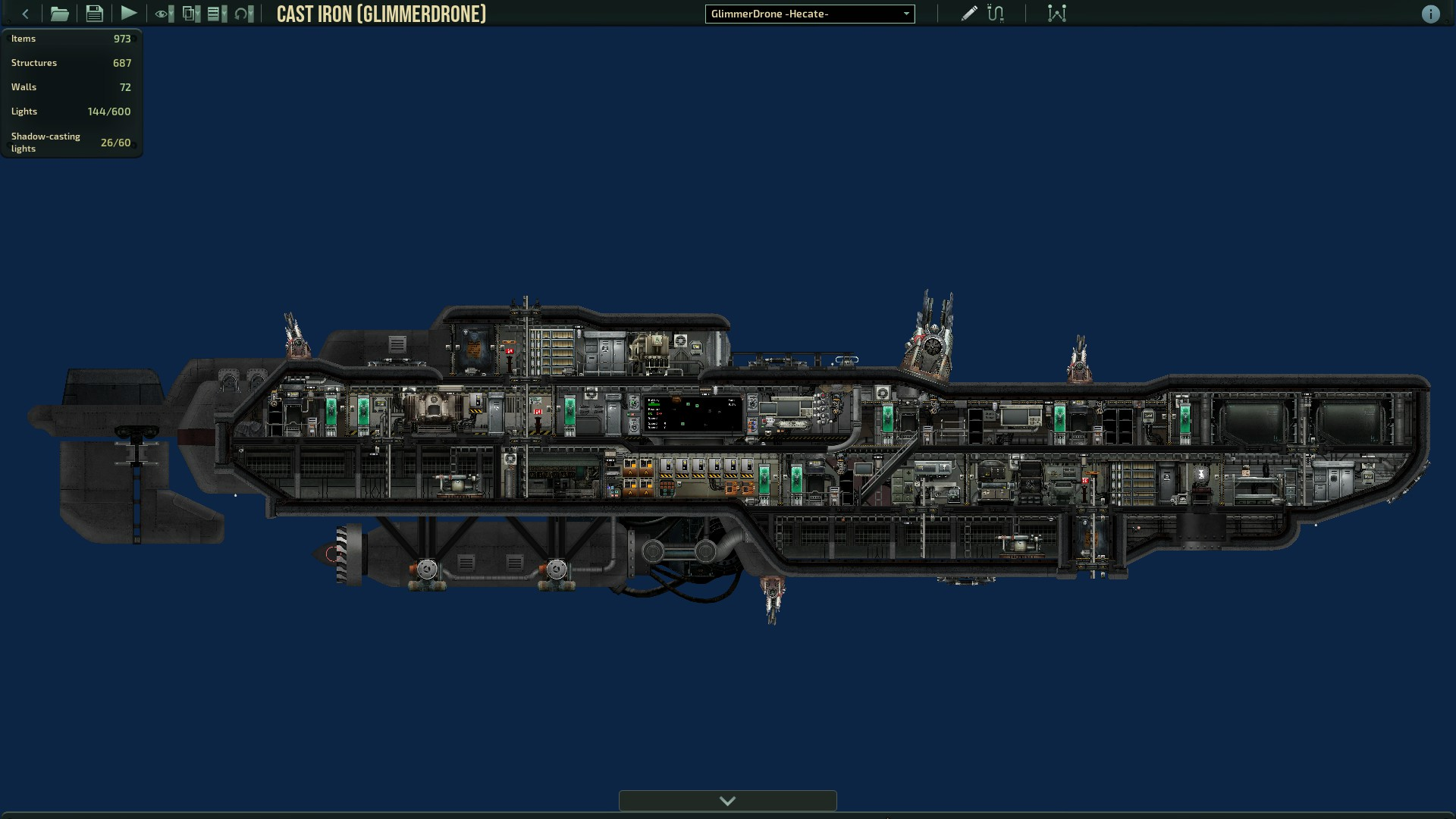 Cast Iron (GlimmerDrone) – Barotrauma Mod