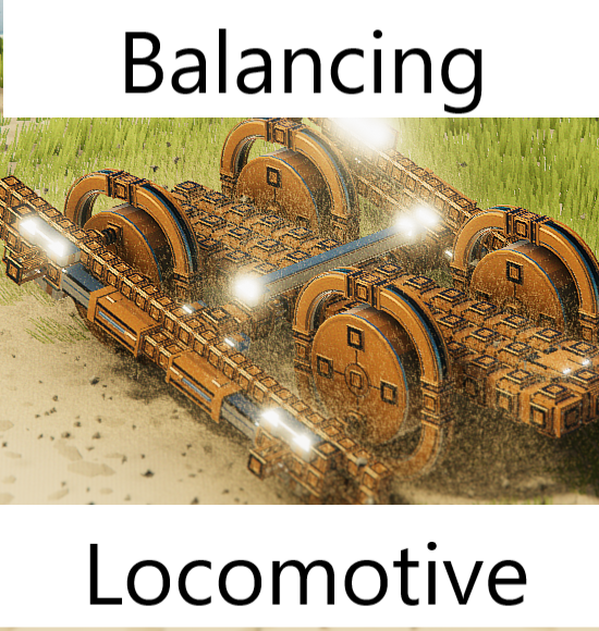 balancing locomotive