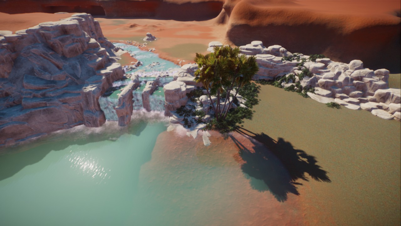 Aqua-Stein Wasserfall 2