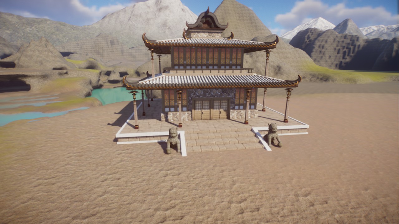 Asien-Tempel