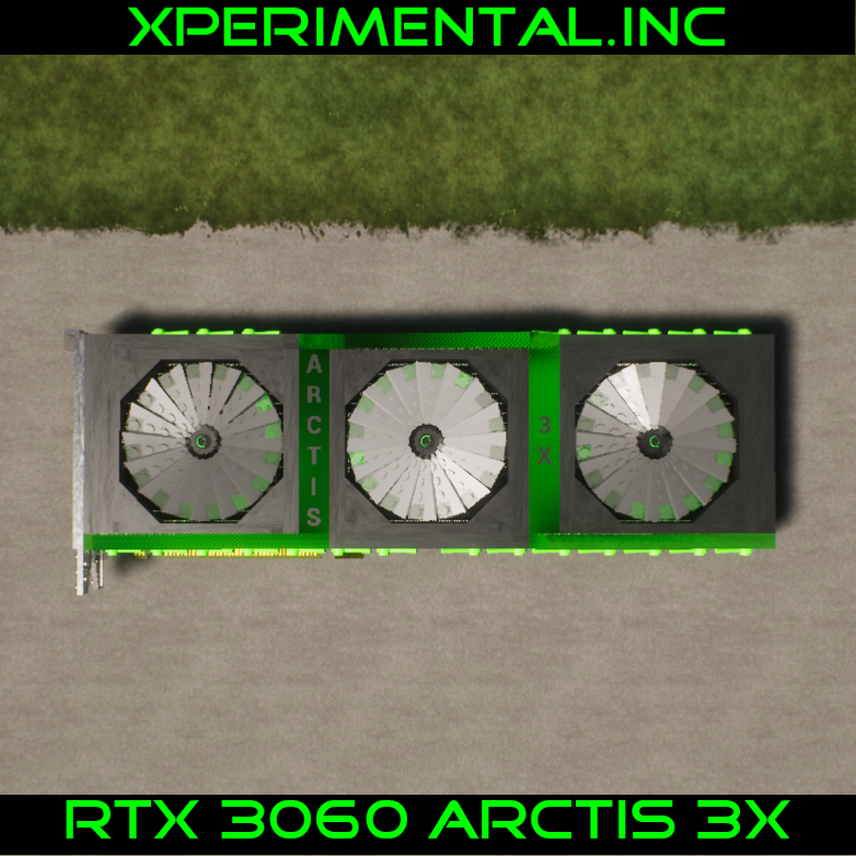 XP RTX 3060 Arctis 3X