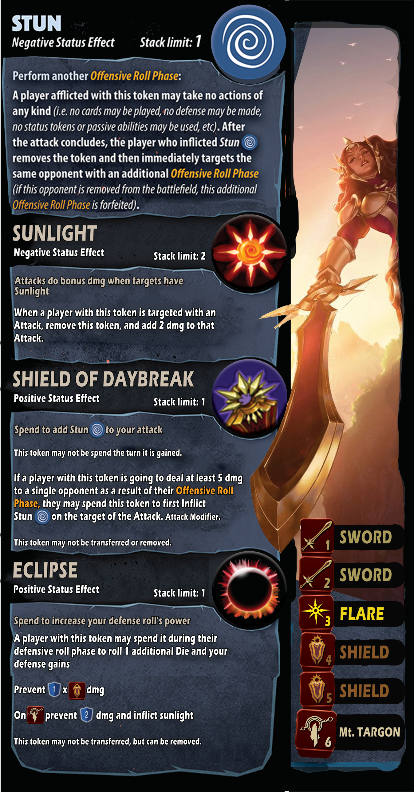 Leona the Radiant Dawn: dice throne homebrew: Finished, balanced, Print N Play ready!