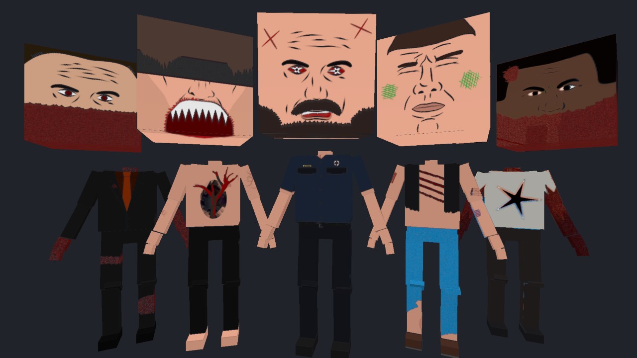 YM's Creepy Character Pack #2