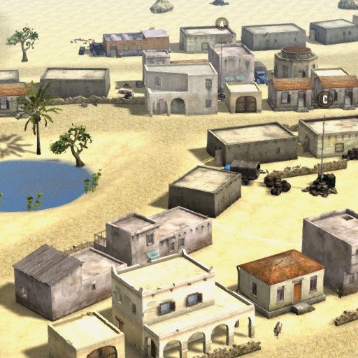 Desert Town Battle Zones