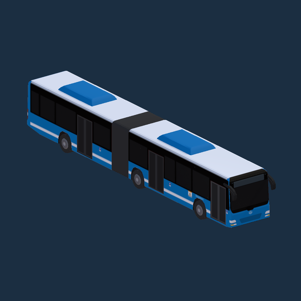 Storstockholms Lokaltrafik MAN Lion's City A23  - Blue 3 doors