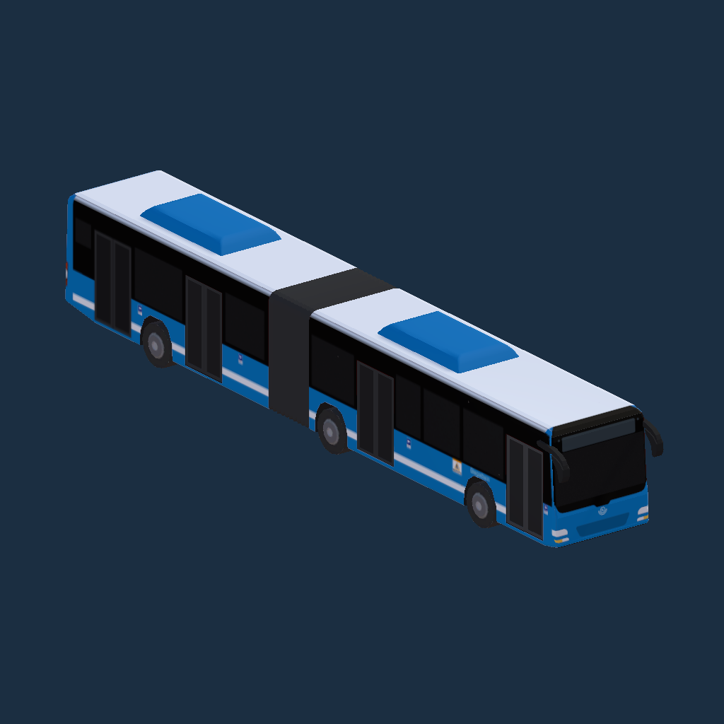 Storstockholms Lokaltrafik MAN Lion's City A23 - Blue 4 doors
