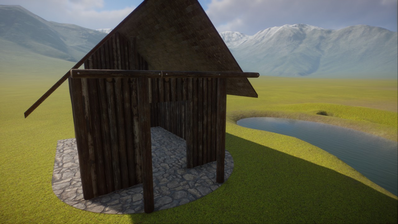 Rustic Cabin Style Shelter