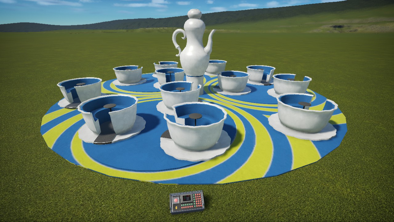 Animated Mack Teacups Flexicolour