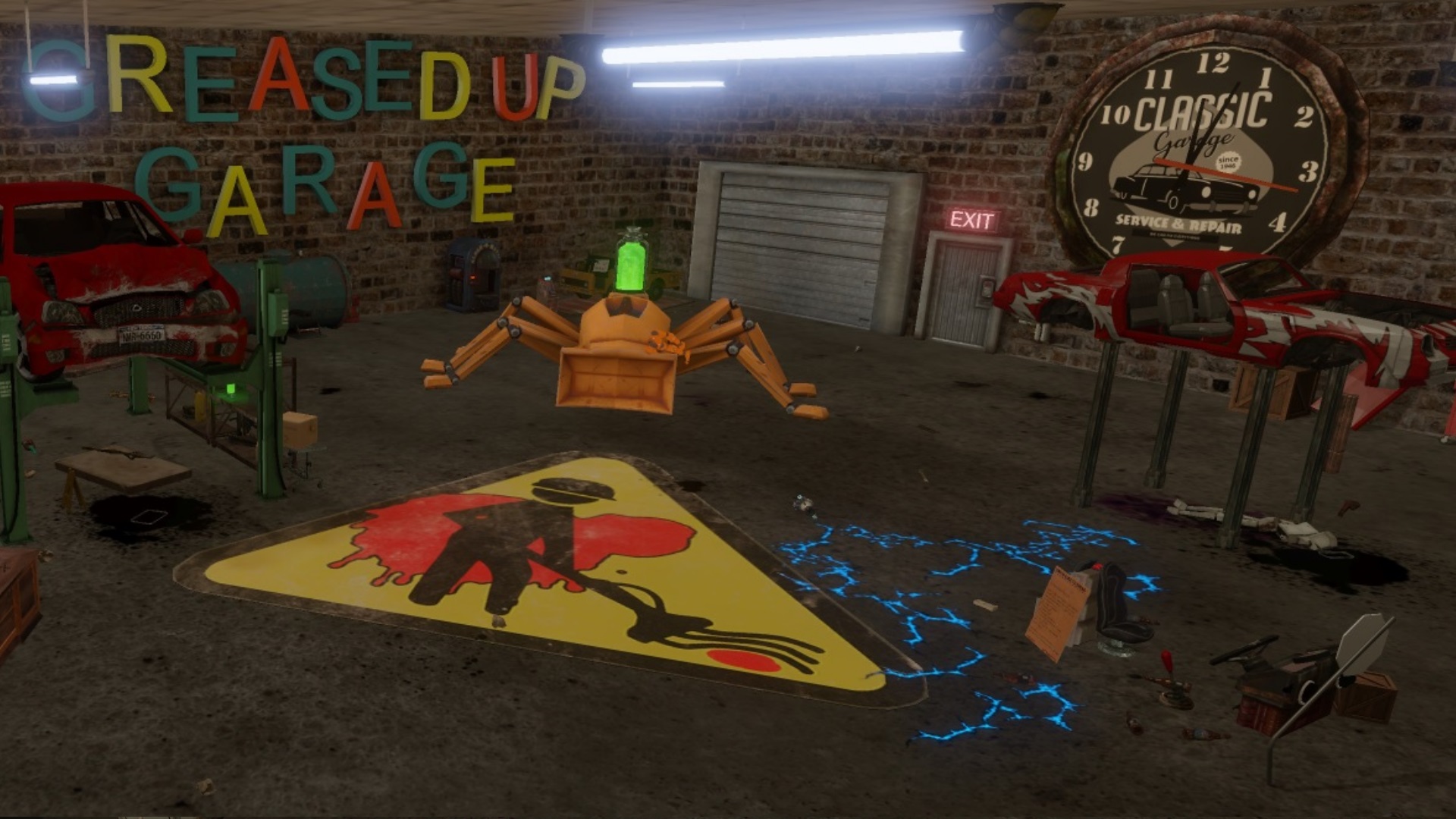 SANTA's Greased Up Garage