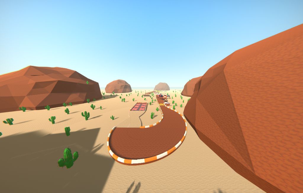 Motocross desert racing