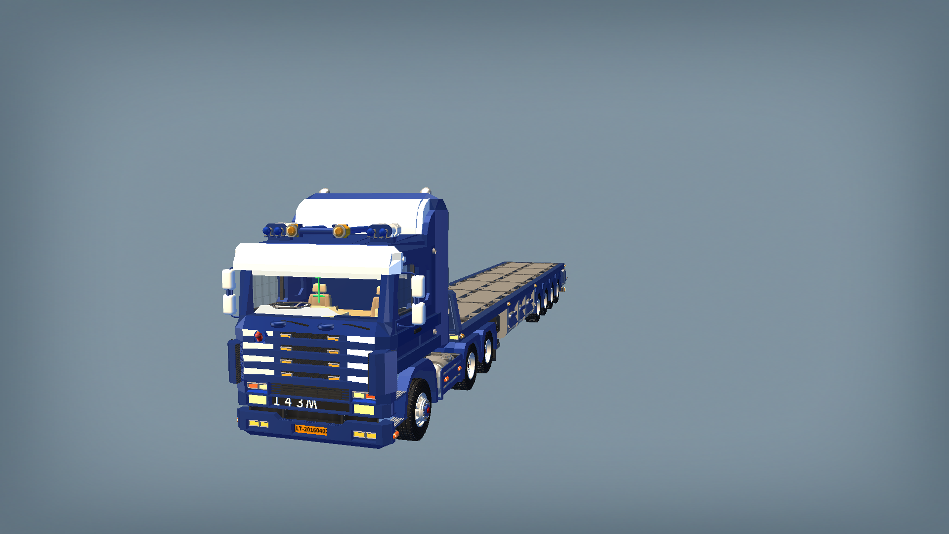 SCANIA 143M (TRAILER)