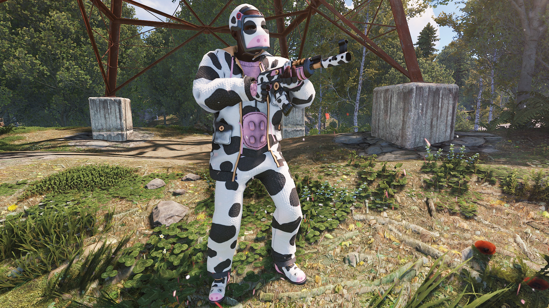 Cow Moo Flage Jacket screenshot 1