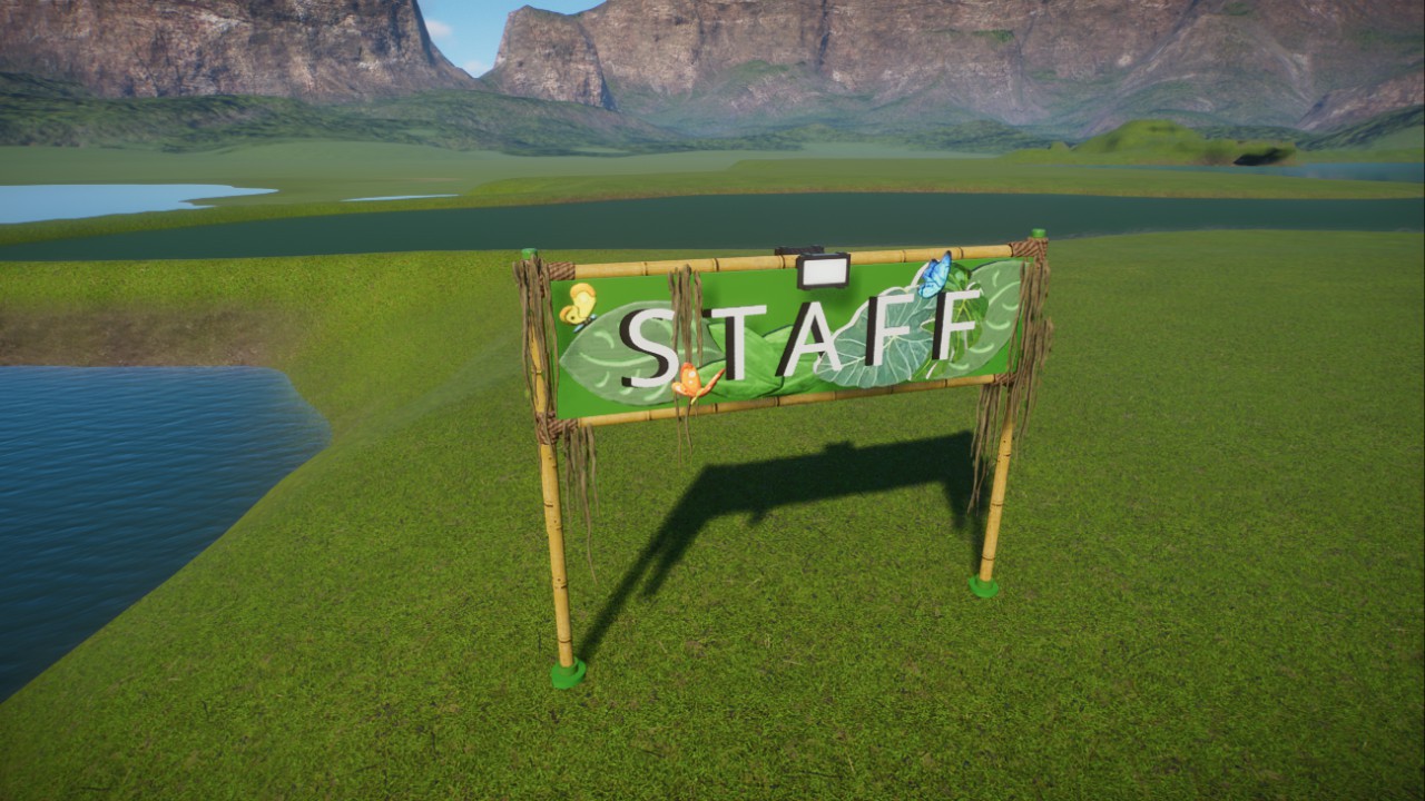 Staff path cover