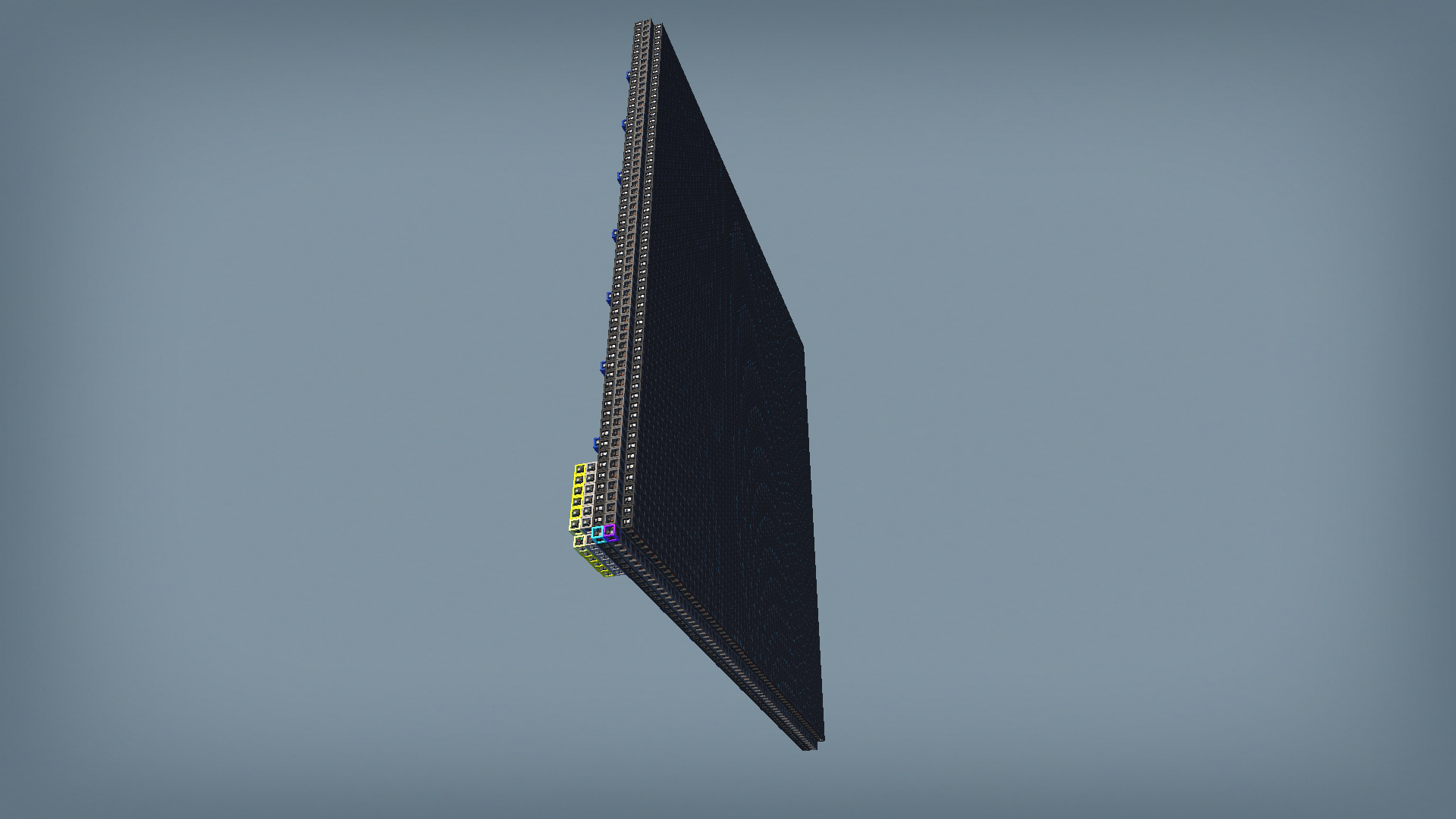 64x64 D flip flop screen + full clear