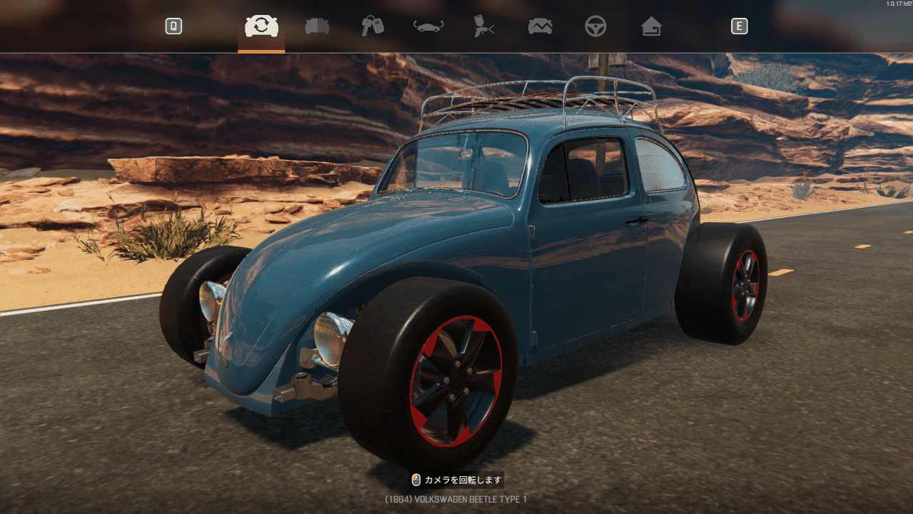 CONFIG Volkswagen Beetle Type 1 Hot Wheels Custom