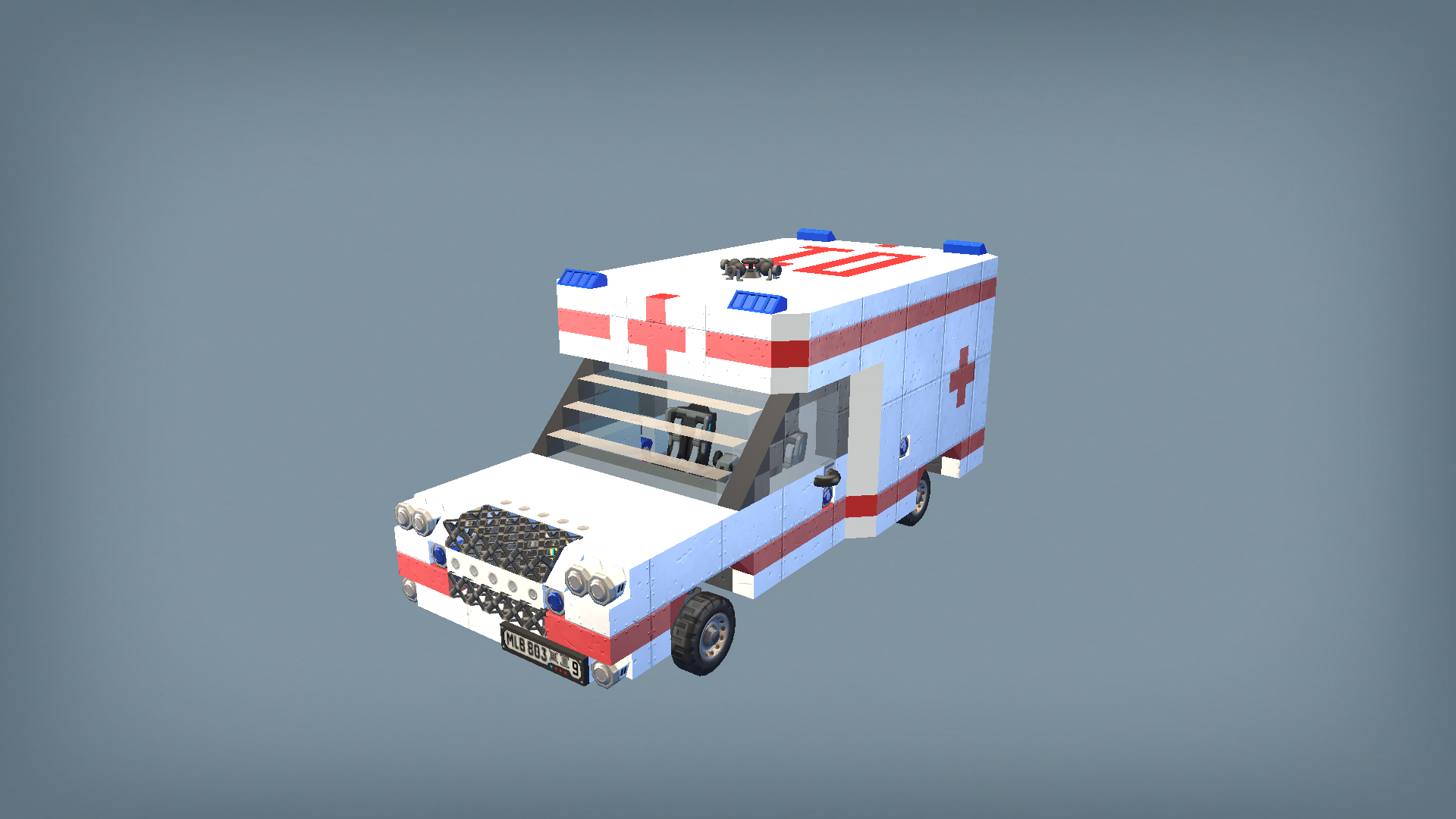 Car 01 (van,cargo,) ambulance version