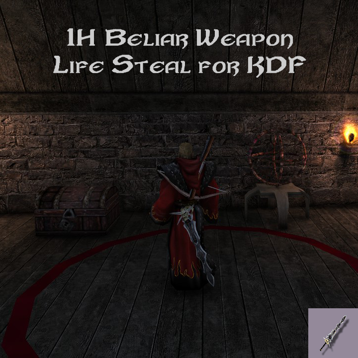 1h Beliar Weapon  for KDF