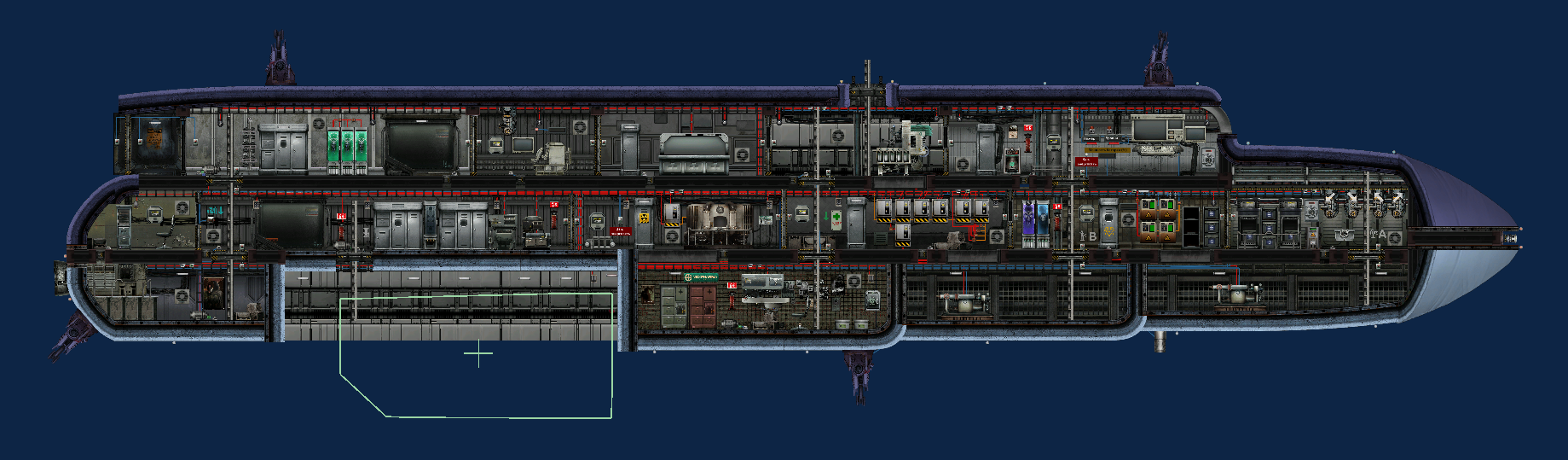 Azimuth with drone – Barotrauma Mod