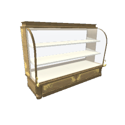 Antique Bakery Display- Brown