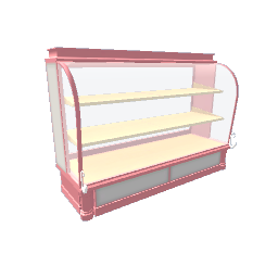 Antique Bakery Display- Pink