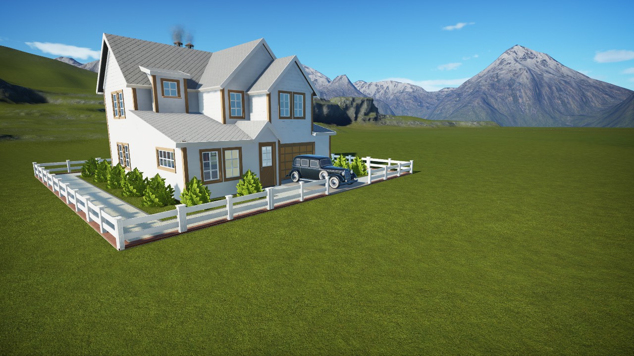 Modern American House.