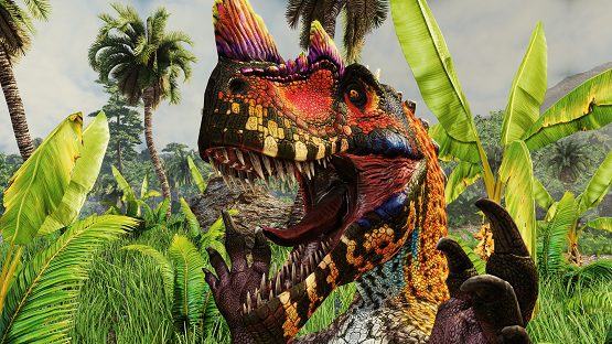 Screaming Ceratosaurus (Halloween 2022)