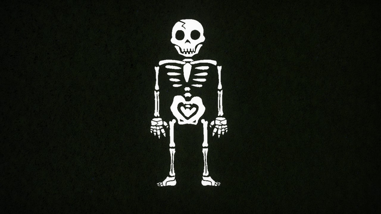 Assembled Decal Skeleton