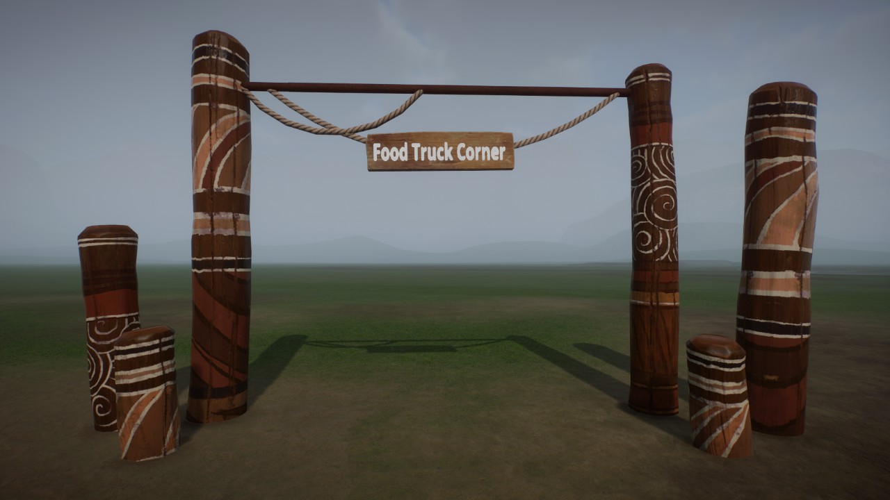 Australian Food Corner sign | by DeLadysigner