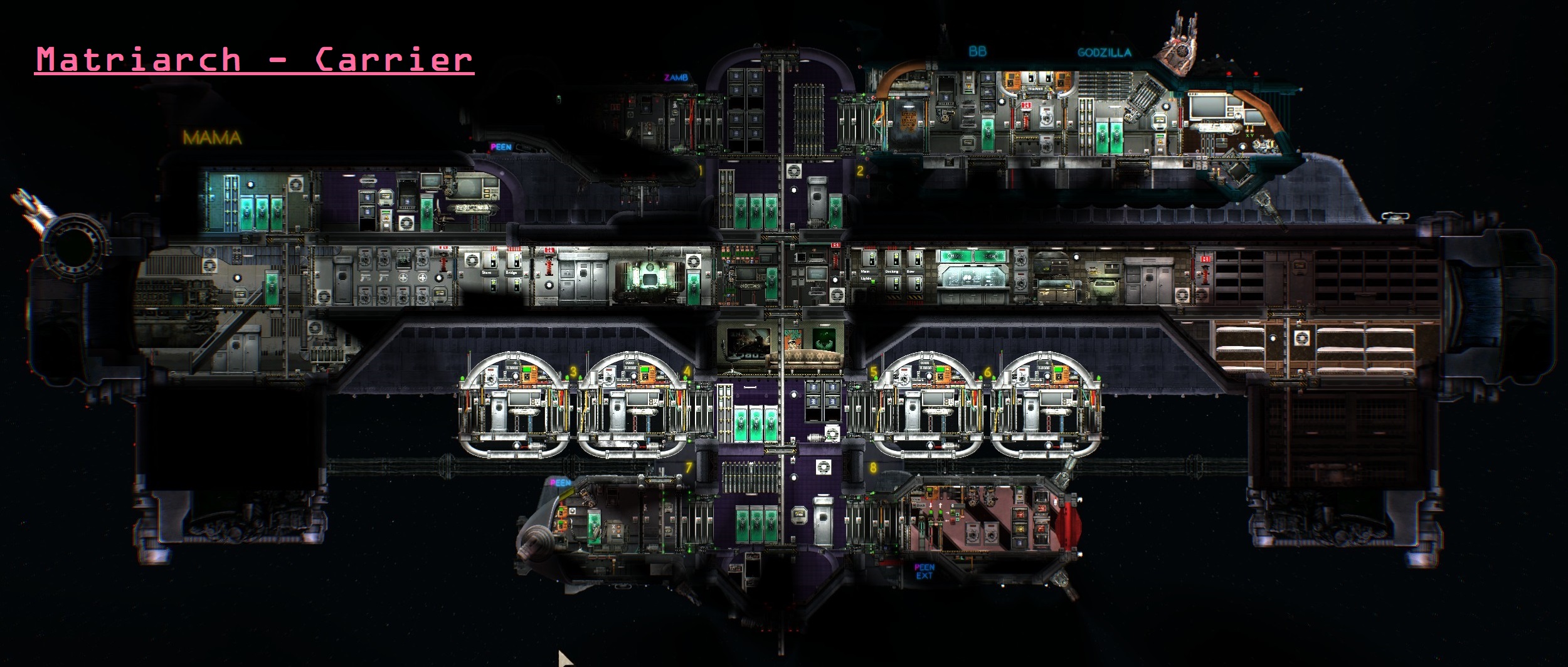 The Matriarch - Carrier – Barotrauma Mod
