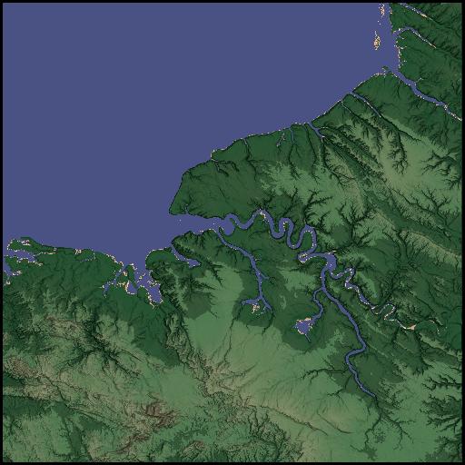 Bergenvelle Map