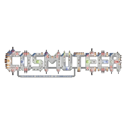 Cosmoteer Title & Logo Ship