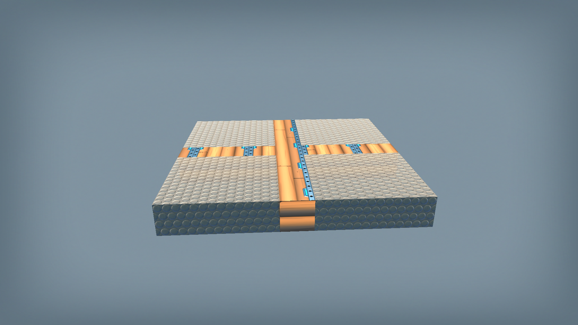 16x2x16 floating platform