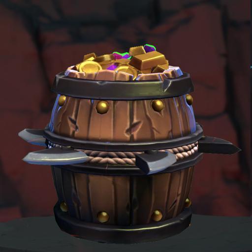 Pirates chess pawn-treasure