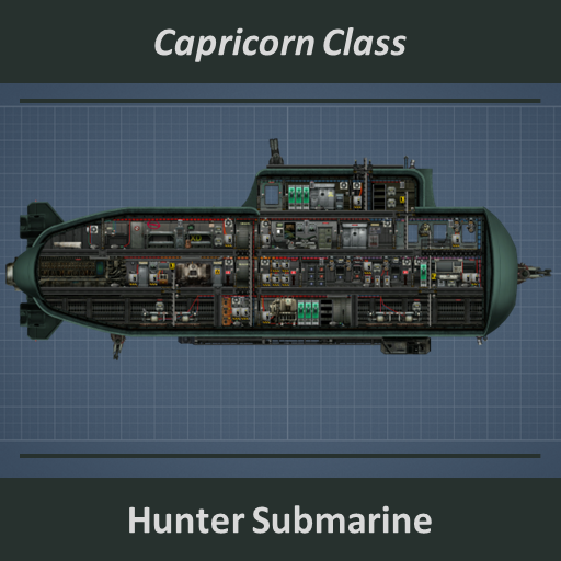 Capricorn Class Hunter R-23 – Barotrauma Mod