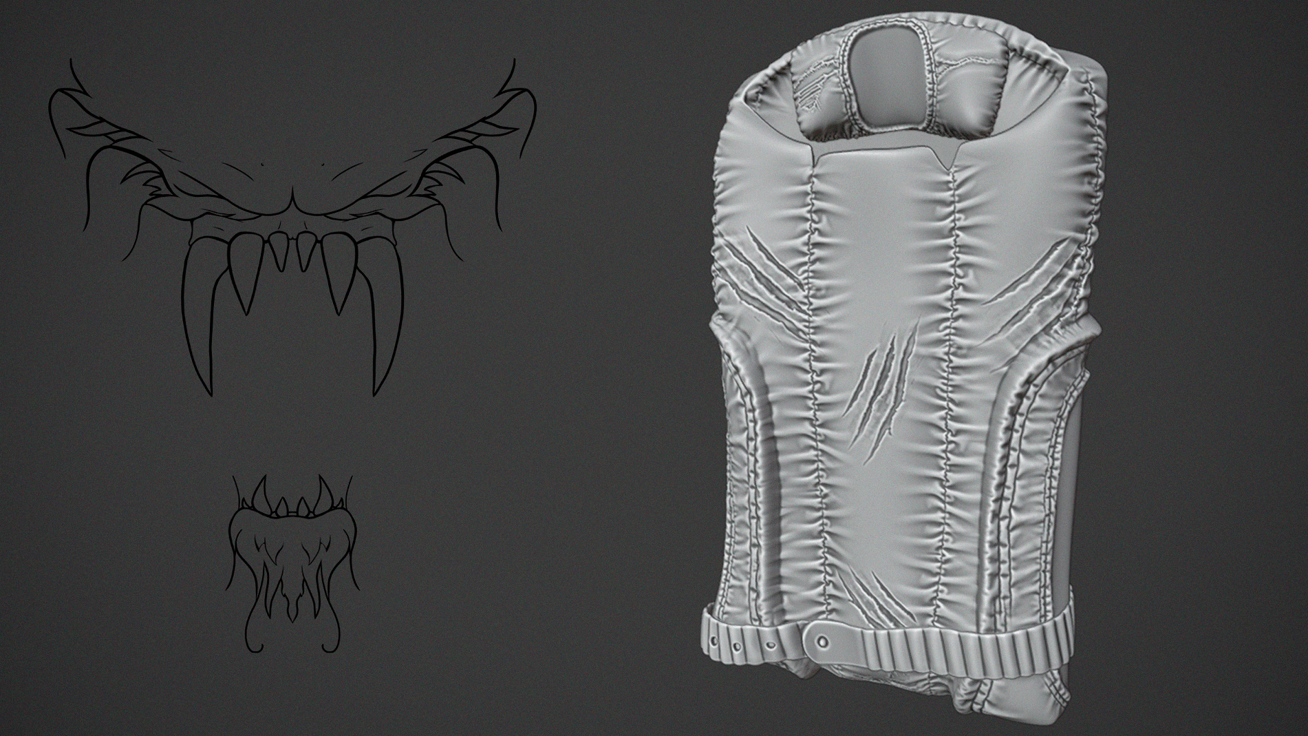 Toxic Wolf Sleeping Bag